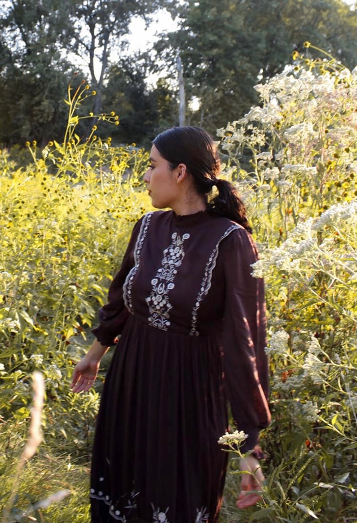 Gabriela Embroidered Dress