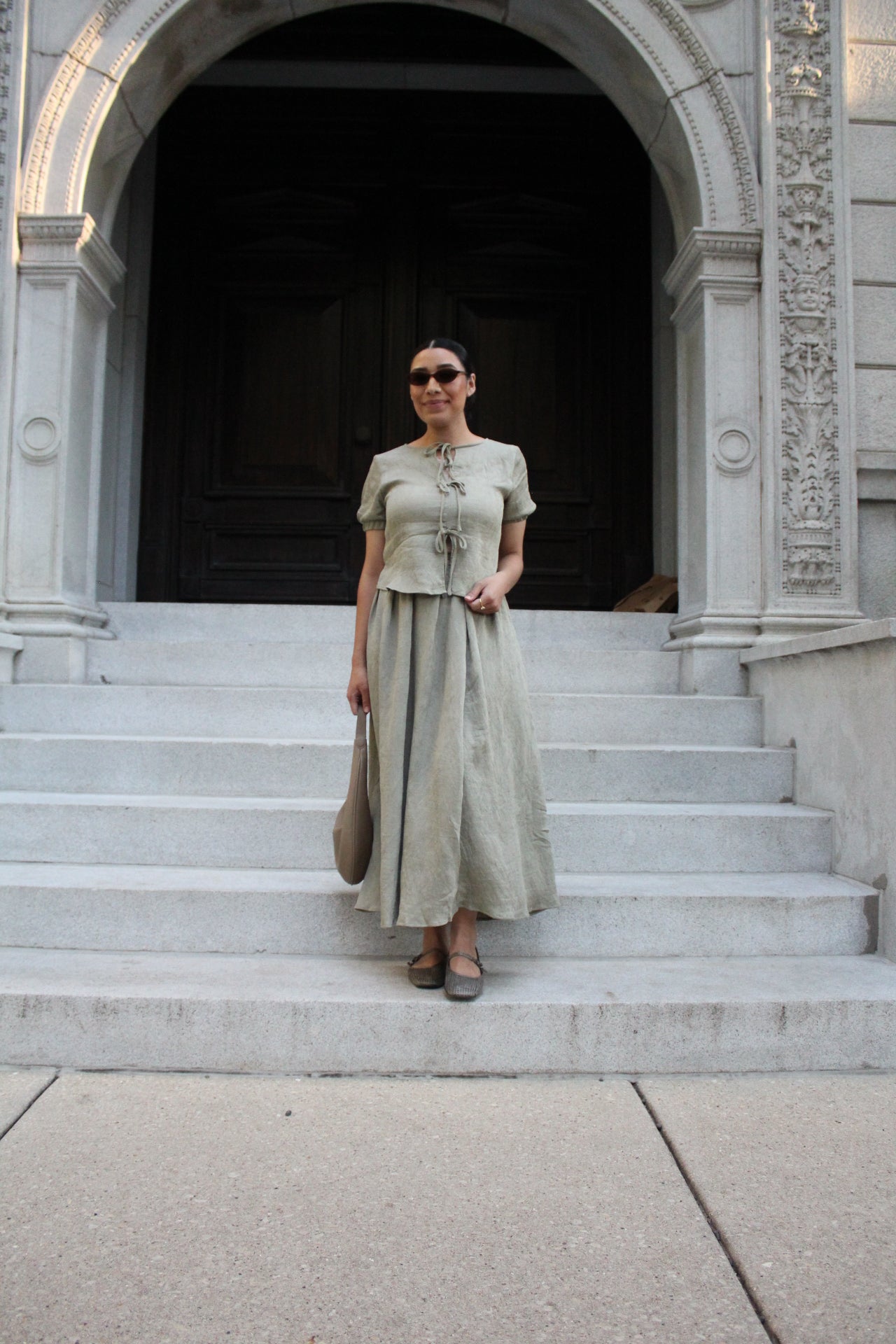 Abigail Set in Light Olive