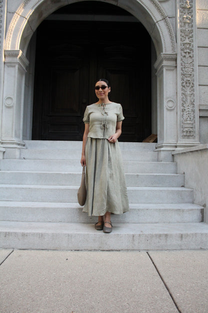 Abigail Set in Light Olive