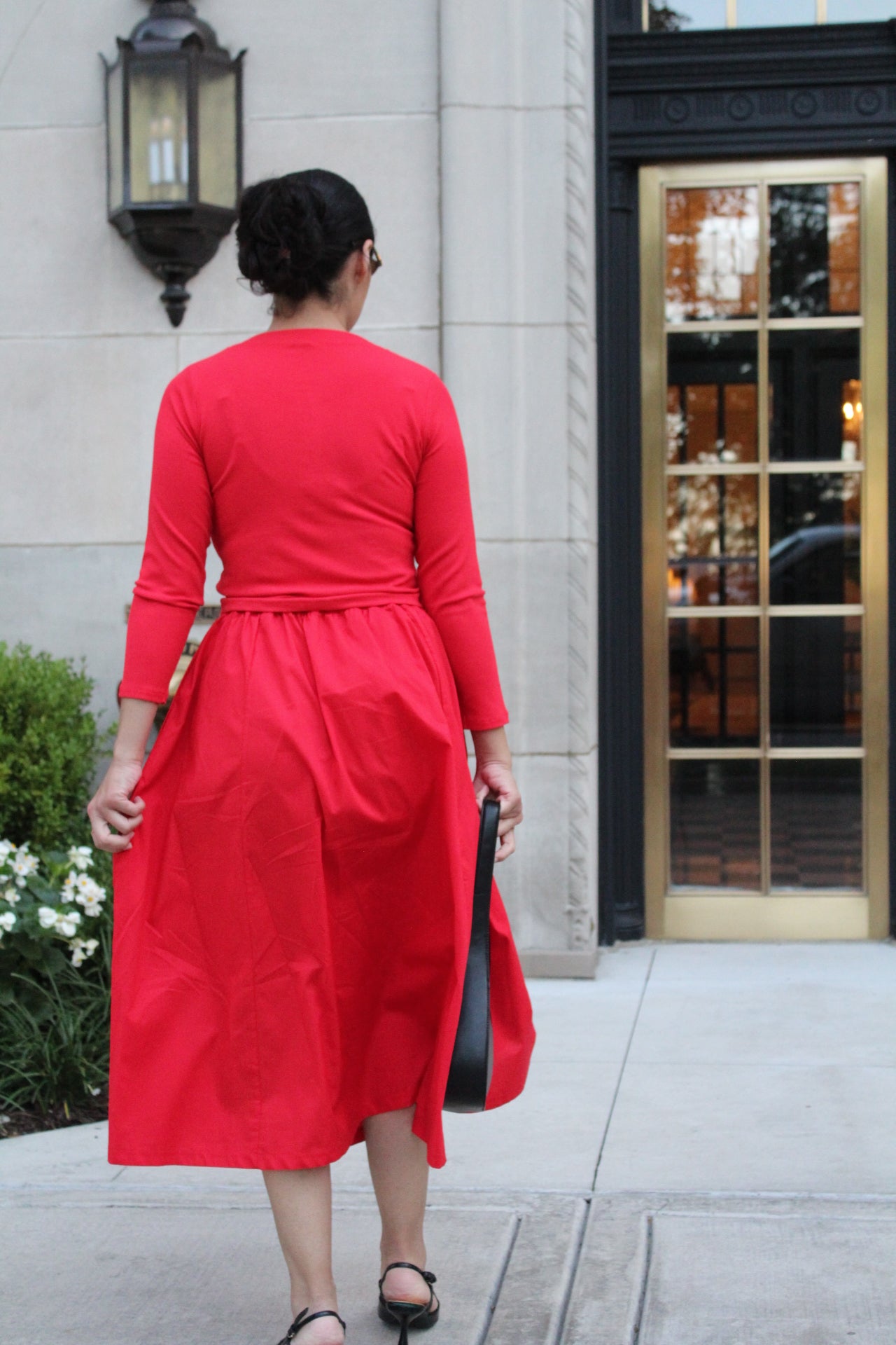 Glazed Cherry Cardigan & Skirt Set