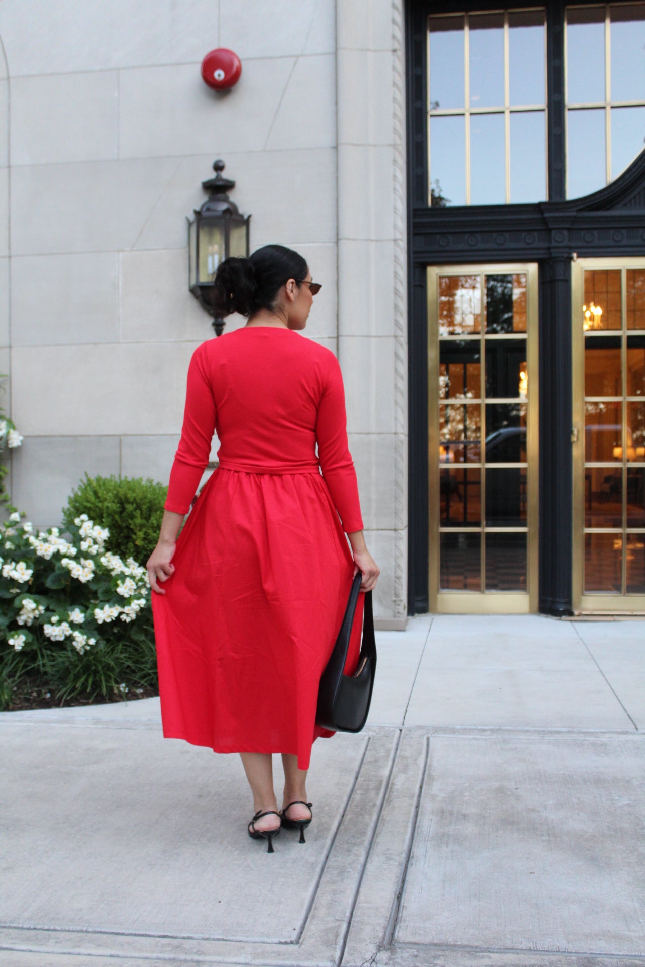 Glazed Cherry Cardigan & Skirt Set