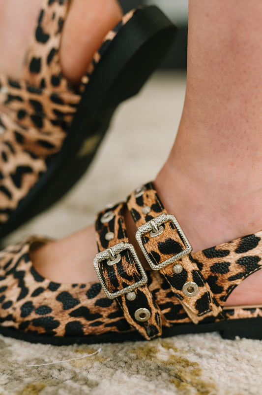 Buckle Pointy Toe Flats