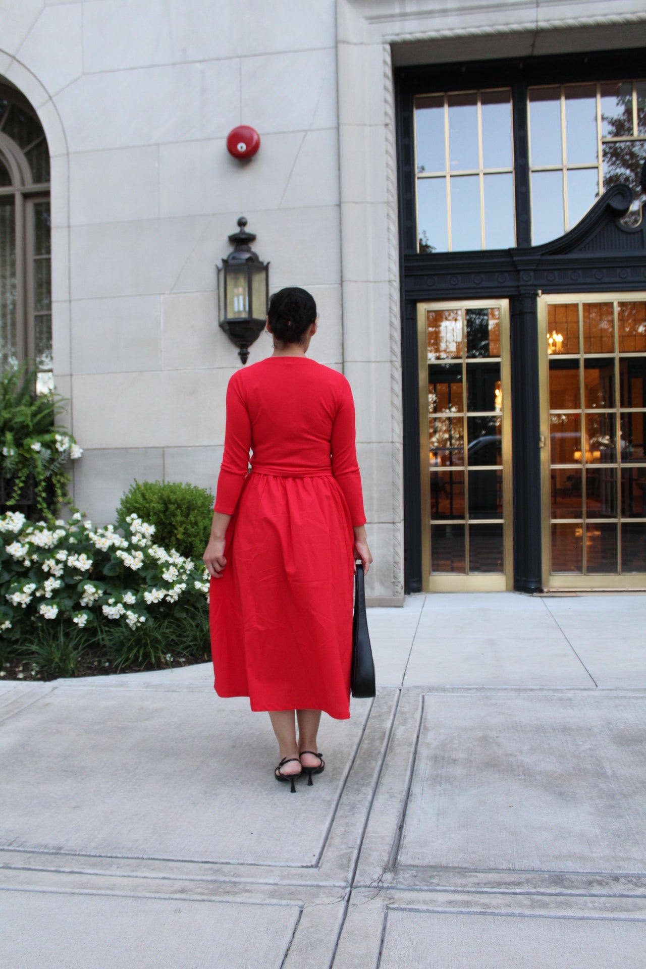 Glazed Cherry Cardigan & Skirt Set