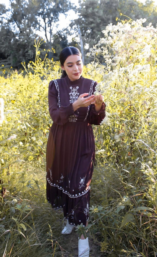 Gabriela Embroidered Dress